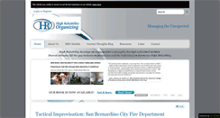 Desktop Screenshot of high-reliability.org