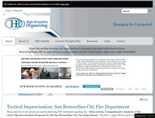 Tablet Screenshot of high-reliability.org
